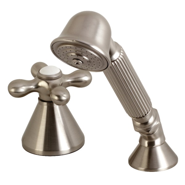 Transfer Valve Set For Roman Tub Filler, Brushed Nickel